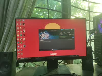 24 inch borderless lcd
