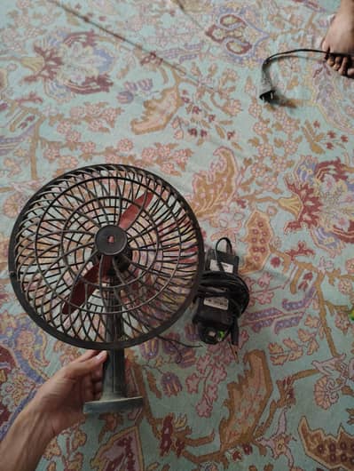 12 Volt fan with supply  (03100115868)