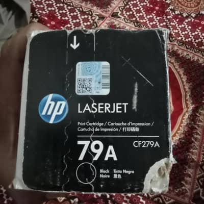 printer ink HP laserjet 79 a original 2 pice