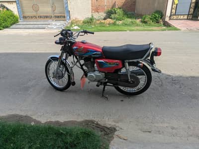 Honda cg 125 2024 august lush condition