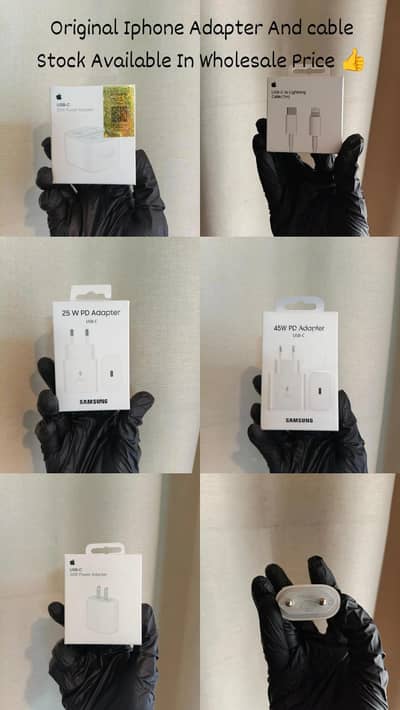 Original Iphone Adapter And Cable