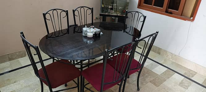DINING TABLE 6 Chair
