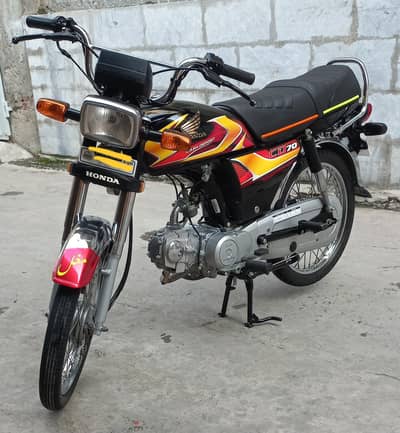 HONDA CD 70 MODEL 2025/26 BIOMETRIC AVAILABLE FOR URGENT SALE