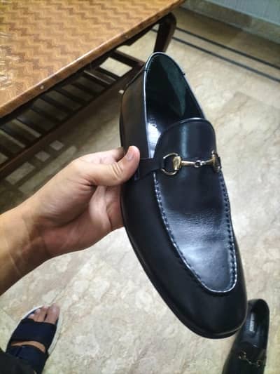 leather shoes 44/10 one time used