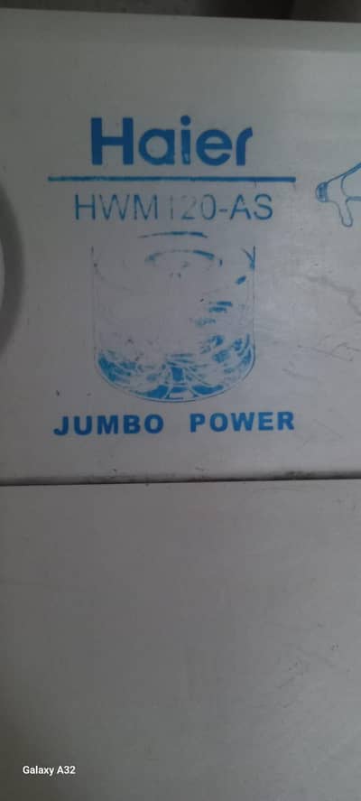 Haier washing machine
