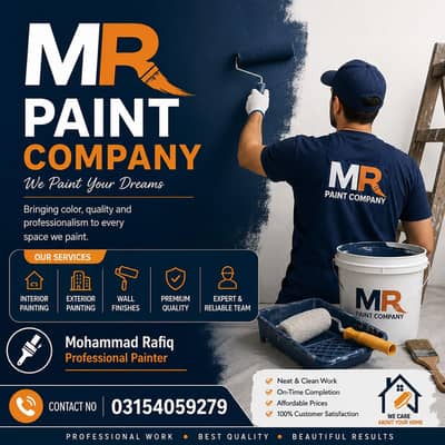 MR Paint Company – Professional Painting Services by Mohammad Rafiq |