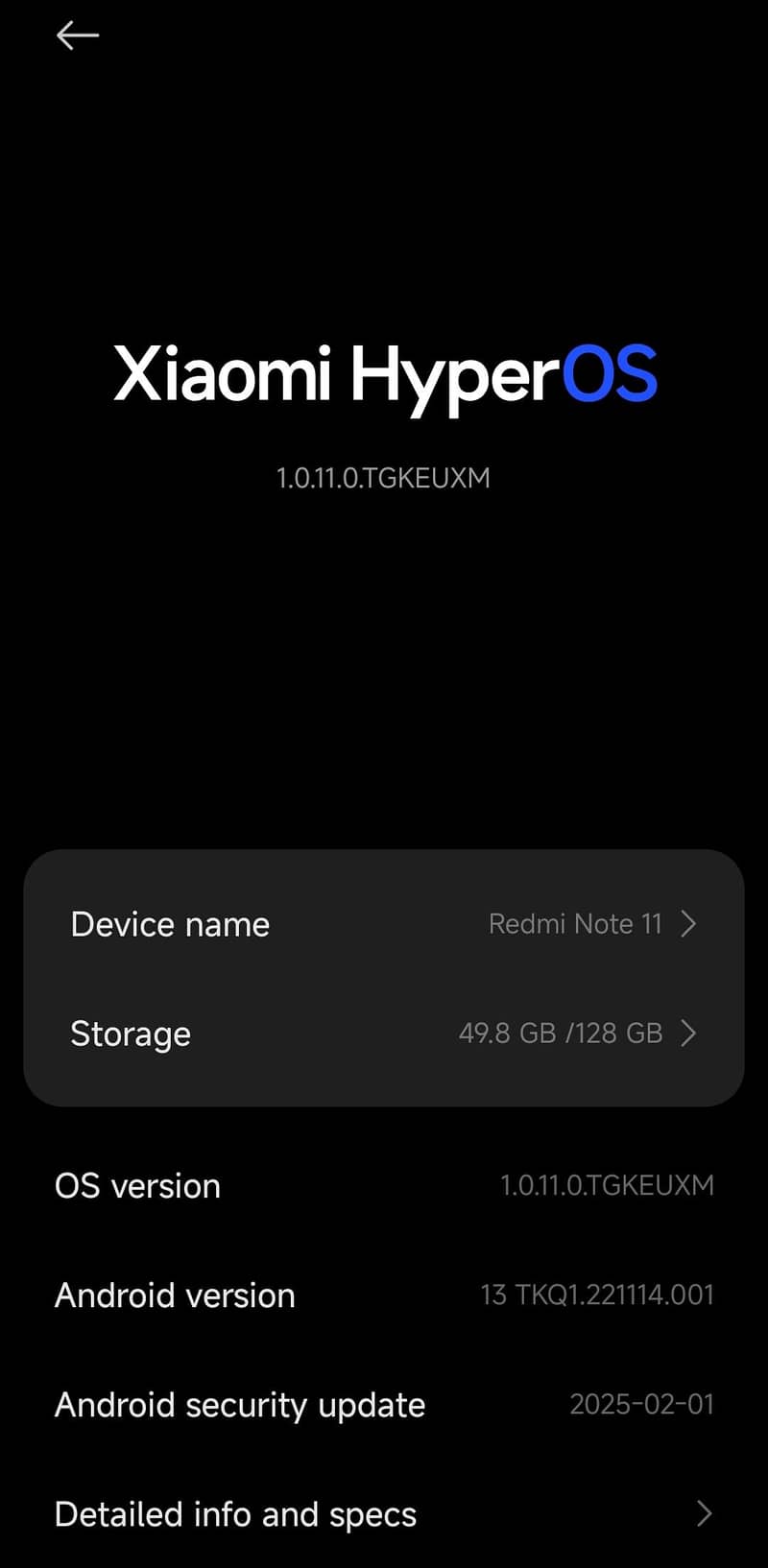 Redmi note 11 5