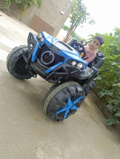 Electric XXL Jeep With Lithium Nickel Battery