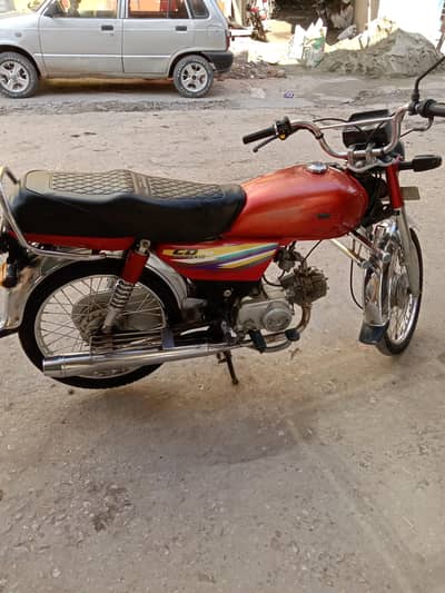 Honda CD 70 2014 model urgent sale