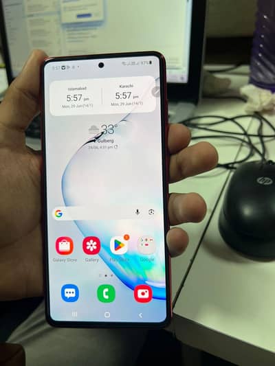 Samsung Mobile Note 10 Lite