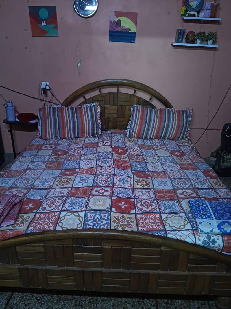Double Bed solid wood 0