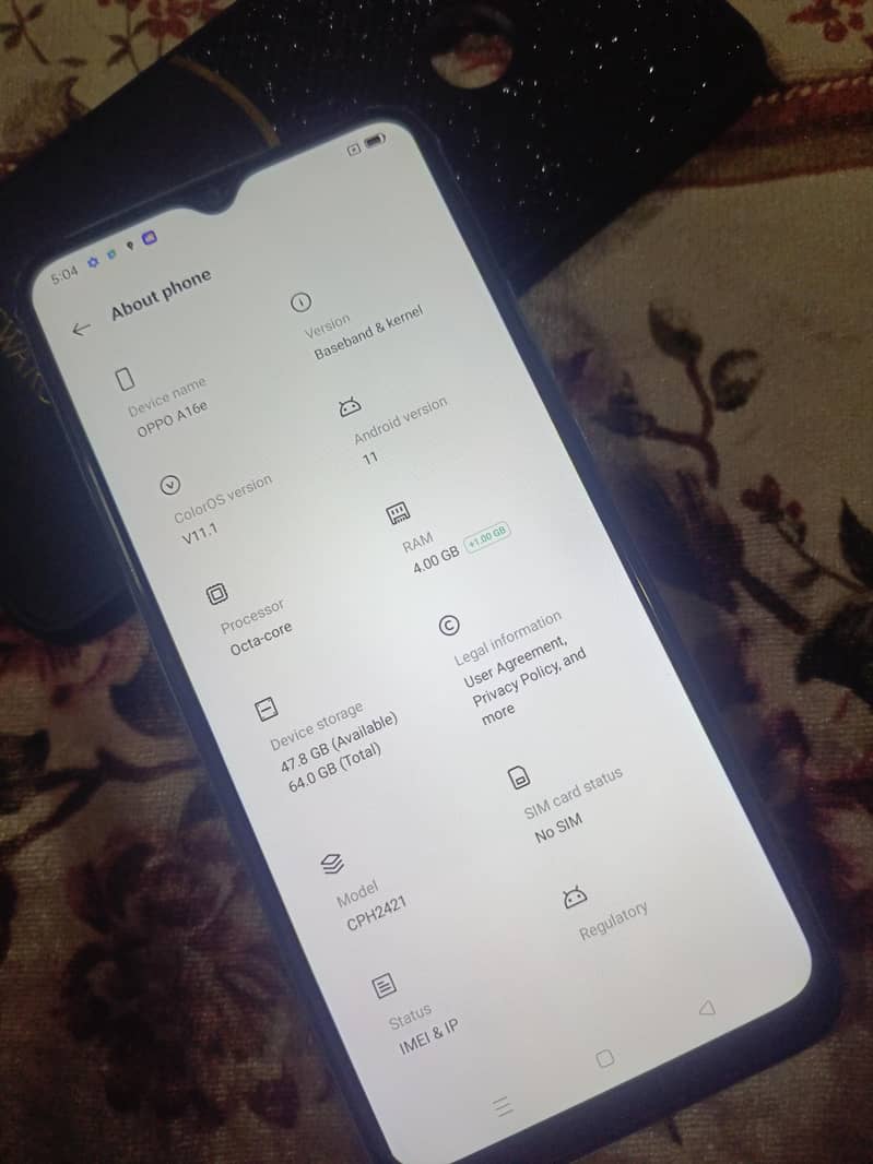 OPPO A16e 3