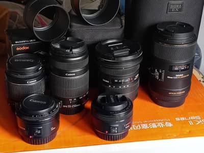 Sigma & Canon Lenses for Sale
