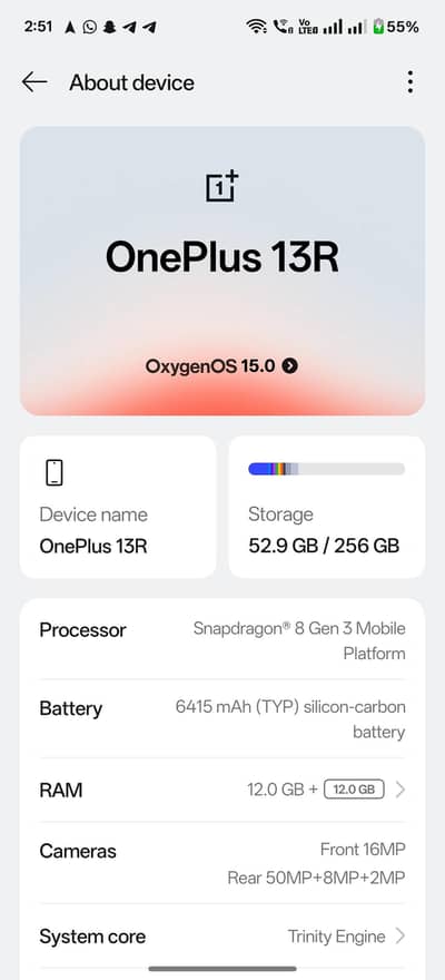 ONEPLUS 13R FOR SALE