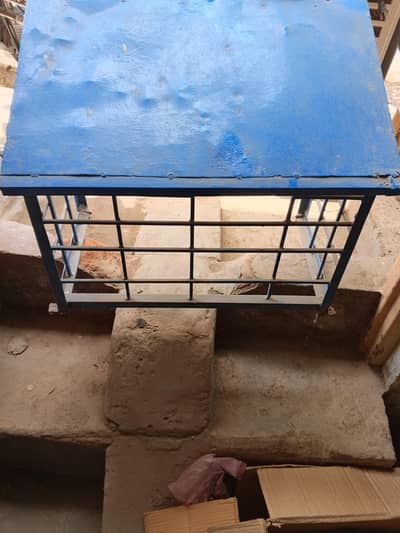 Railing for outdoor water pump & other purposes