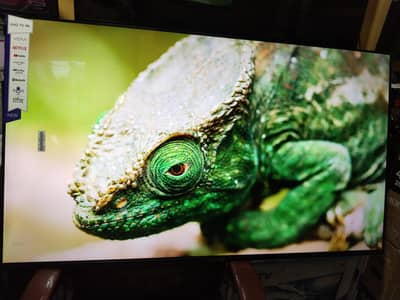 4k voice remote 55 inch Led TV wifi