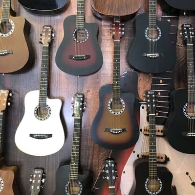 Acoustic guitar | student guitar | beignar  guitar | with bag beltpick
