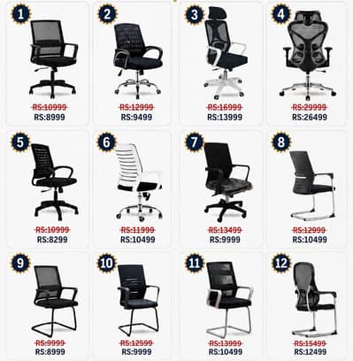 imported executive,mesh and visitors chairs