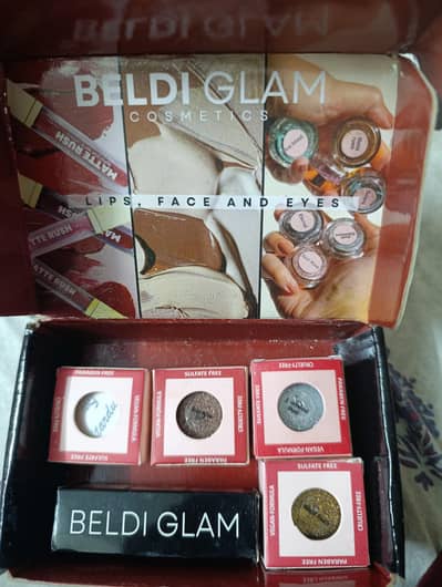 Beldi Glam's 4 Eye Shadows