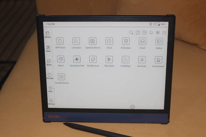 Boox Note Air 7.8” e-Reader / Digital Note-Taking Tablet – Like New 3