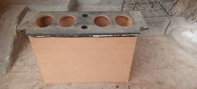 4 in 2 speaker box hiroof size