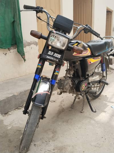 70CC Bike Lush condition.