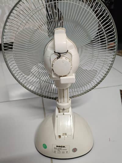SOGO Tornado JPN-677 Rechargeable table desk fan