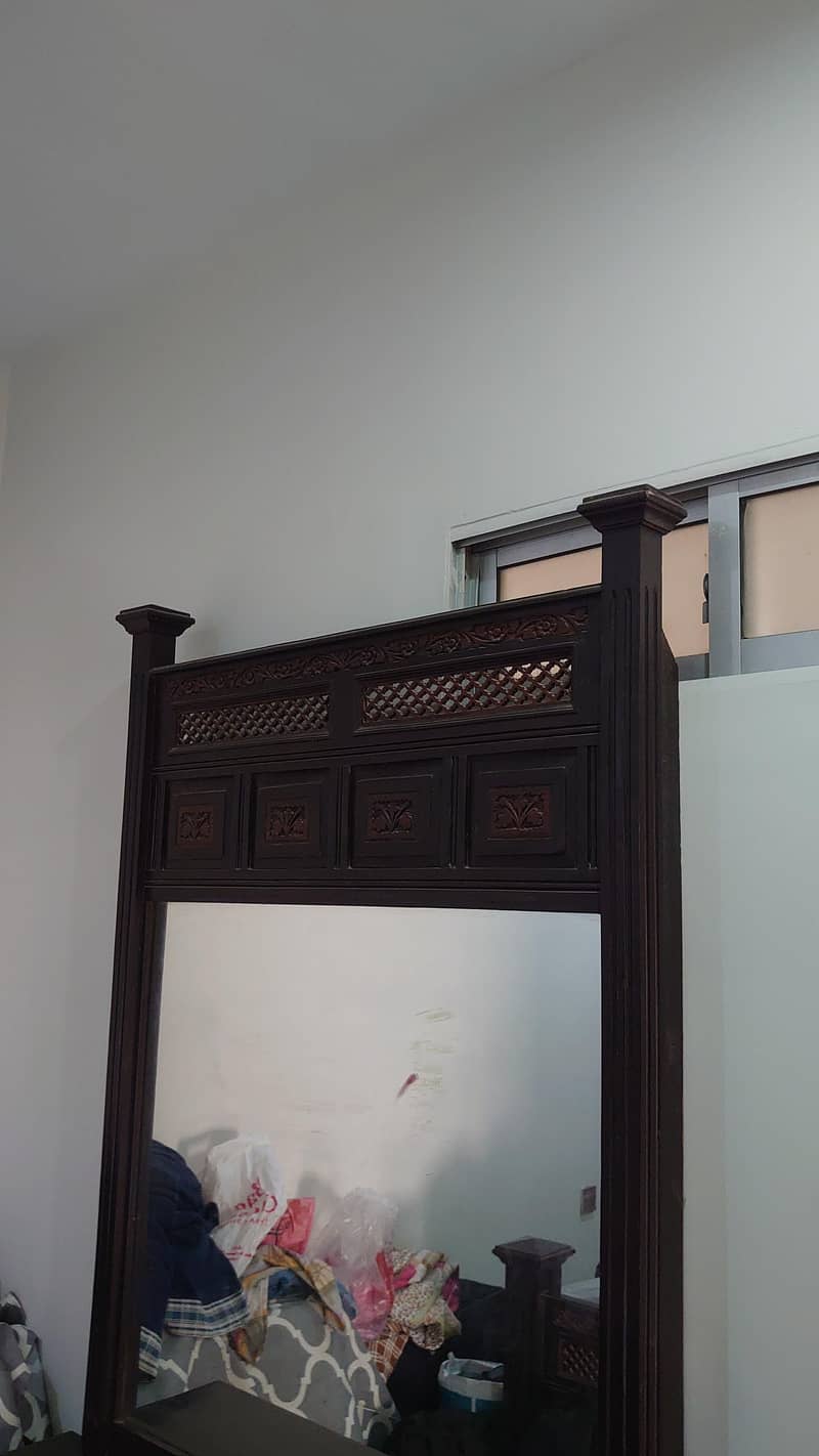 bed , dressing table without mattress 6