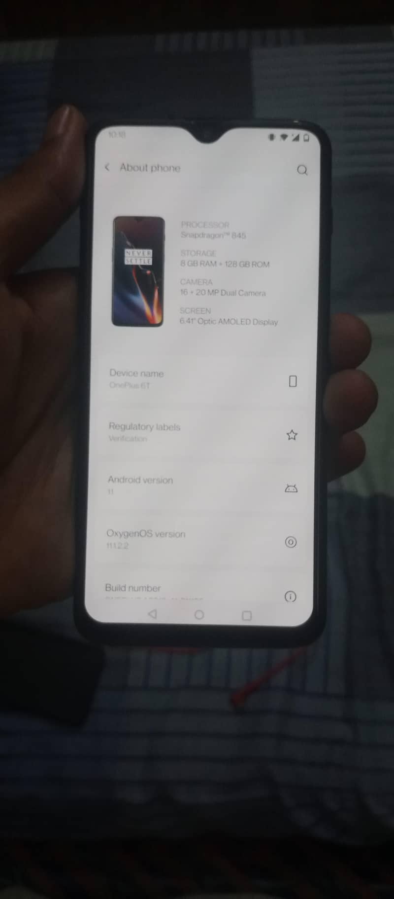 One Plus 6T 2