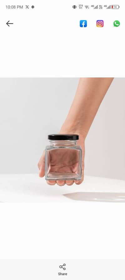 glass jar