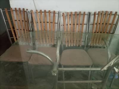 6 Chairs Dining Table