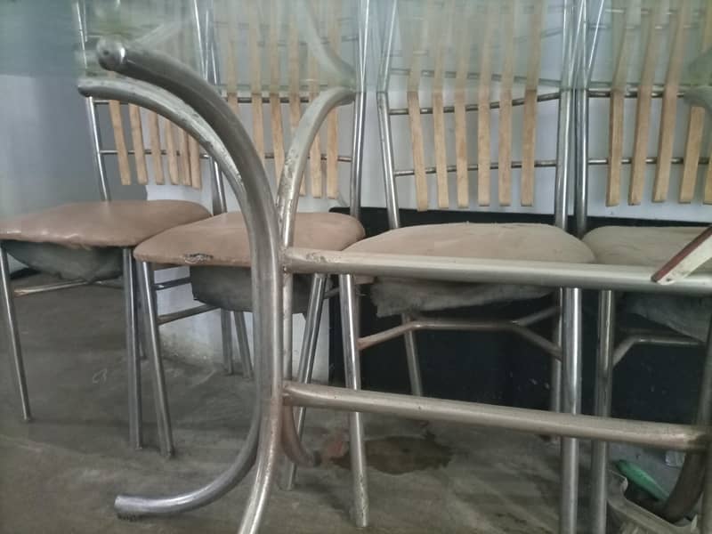 6 Chairs Dining Table 1