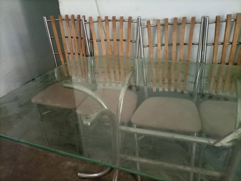 6 Chairs Dining Table 3