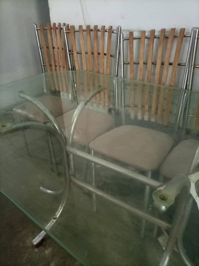 6 Chairs Dining Table 4