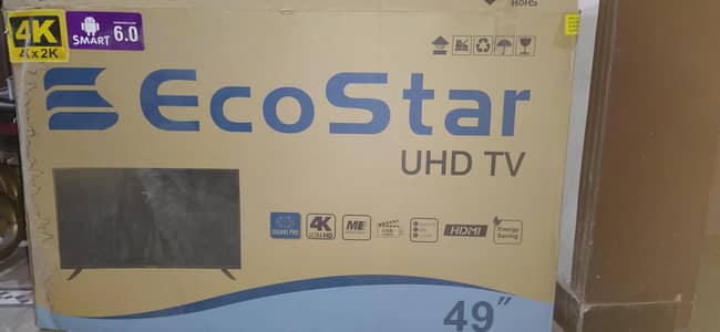 Ecostar 49" Broken Panel LED