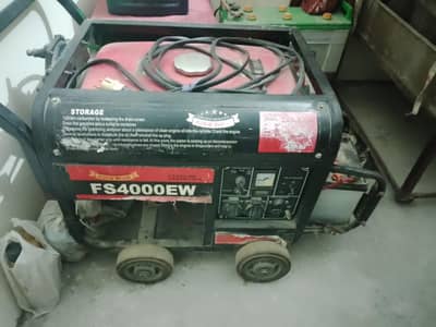 4 KVA Generator – Dual Fuel (Gas & Petrol) – Self Start With Battery
