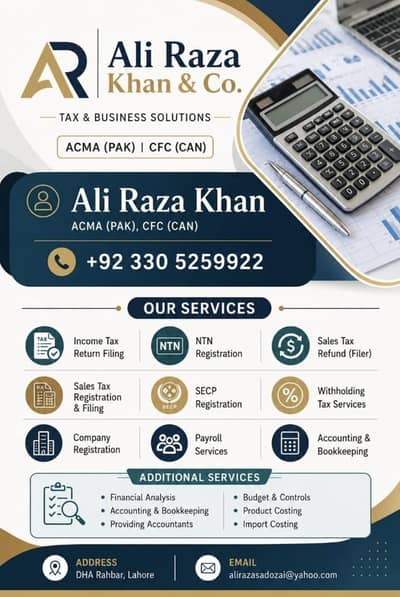 Accounting | Bookkeeping | Tax Returns | P&L | Balance Sheet |
