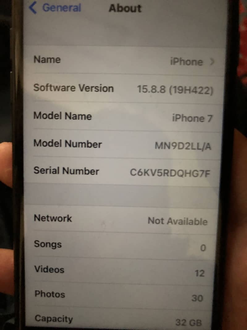 iPhone 7 0