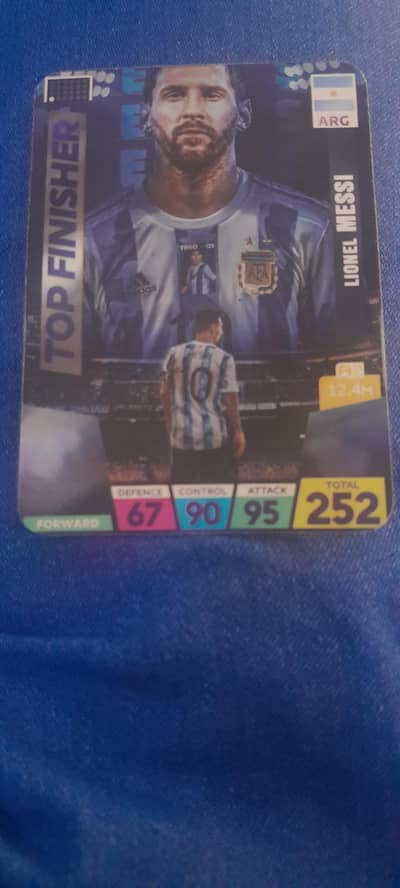Messi Full Art real card