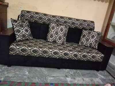 3+1+1 velvet sofa set