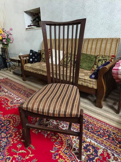 sheesham wood 4  dining chairs