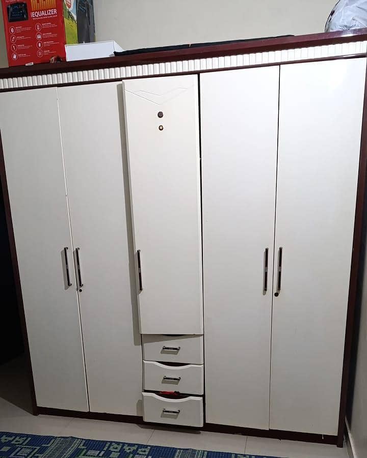Cuboid,bed,dressing table,one side table 1
