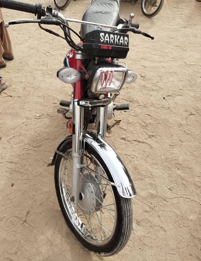 Honda 125 brand brand new condition karachi registration