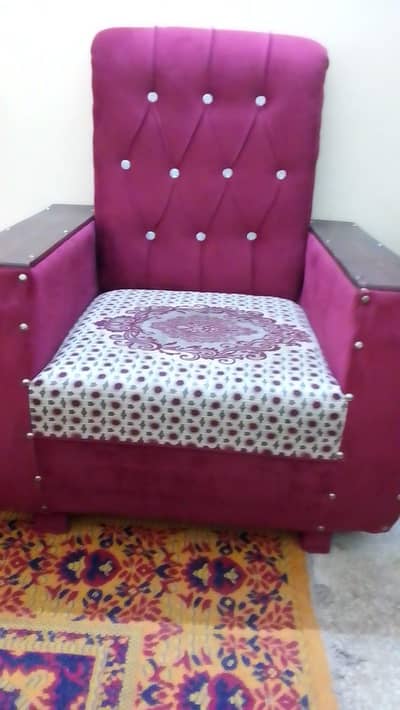 sofa set 05 seater with covers