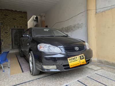 Toyota Corolla XLI 2008 half piece touching