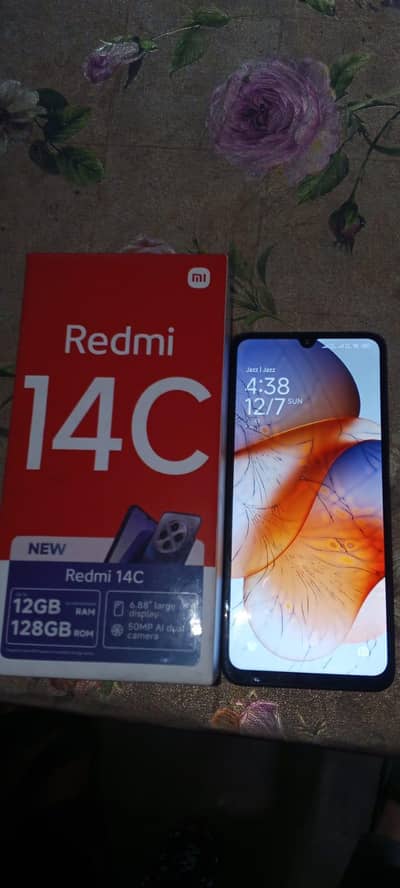 redme 14c 6.6. ram 128gb rom