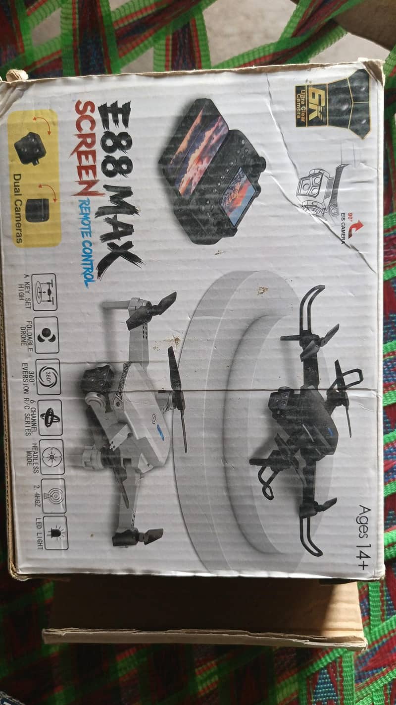 e88 max screen drone with camera 2