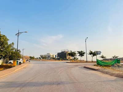 Plot For Sale In Sector F Boulevard Possession Utility Paid Solid Land Heighted Location Bahria Enclave Islamabad