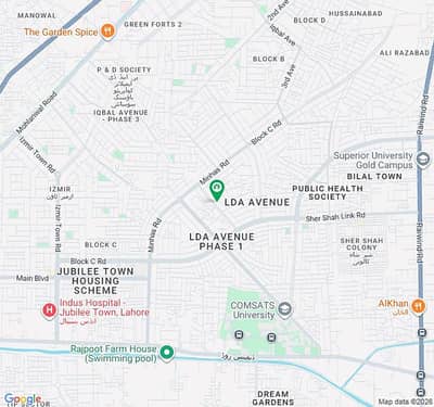 1 KANAL HOT LOCATION PLOT FOR SALE IN LDA AVENUE, BLOCK F