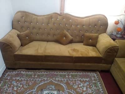 King sofa set 6 seater